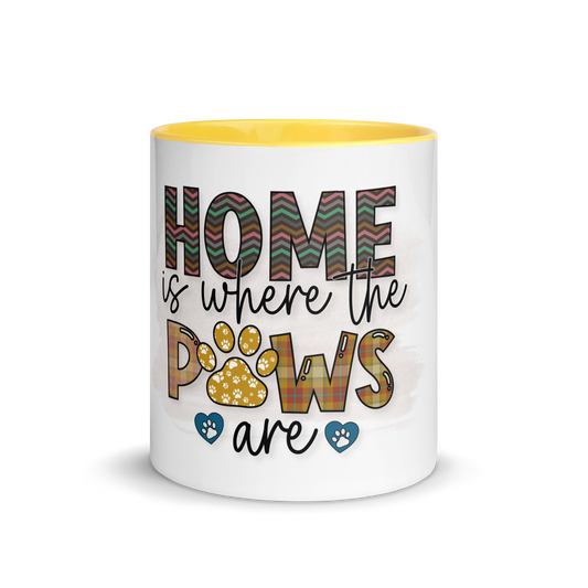 Mug - Home Is Where The Paws Are